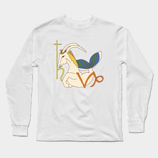 Capricorn, the Goat Long Sleeve T-Shirt